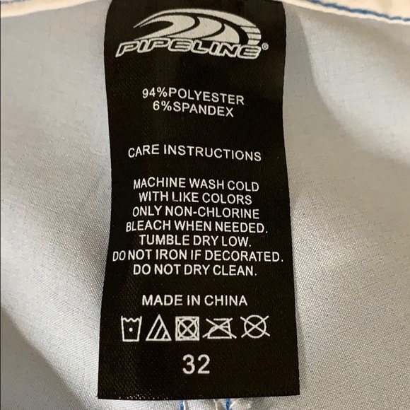 NWT Pipeline multi colored board shorts size 32 - Picture 7 of 7